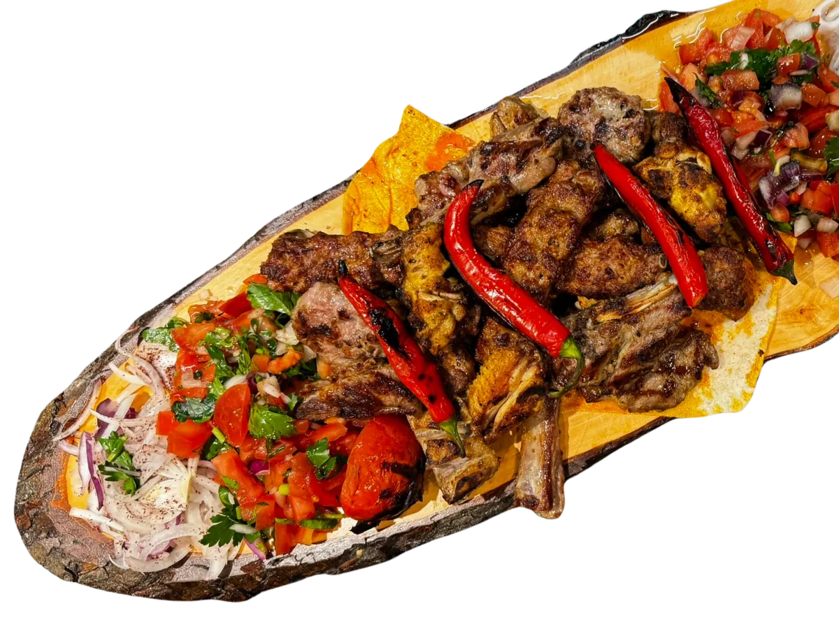 Grillteller für 2 Personen