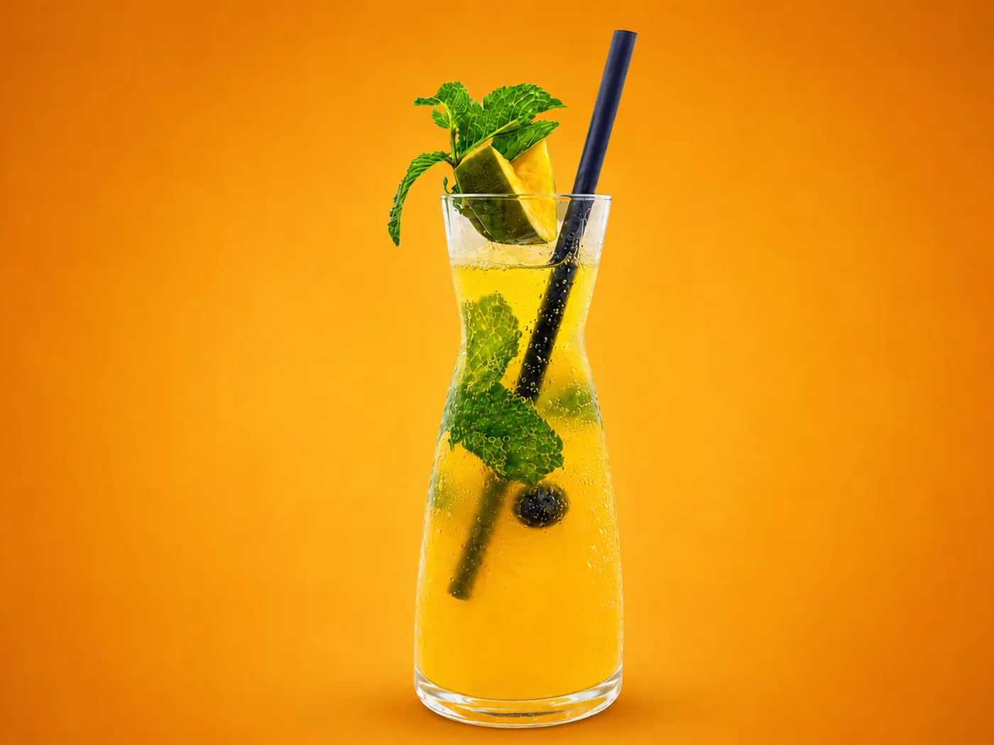 Hausgemachte Limonade Mango