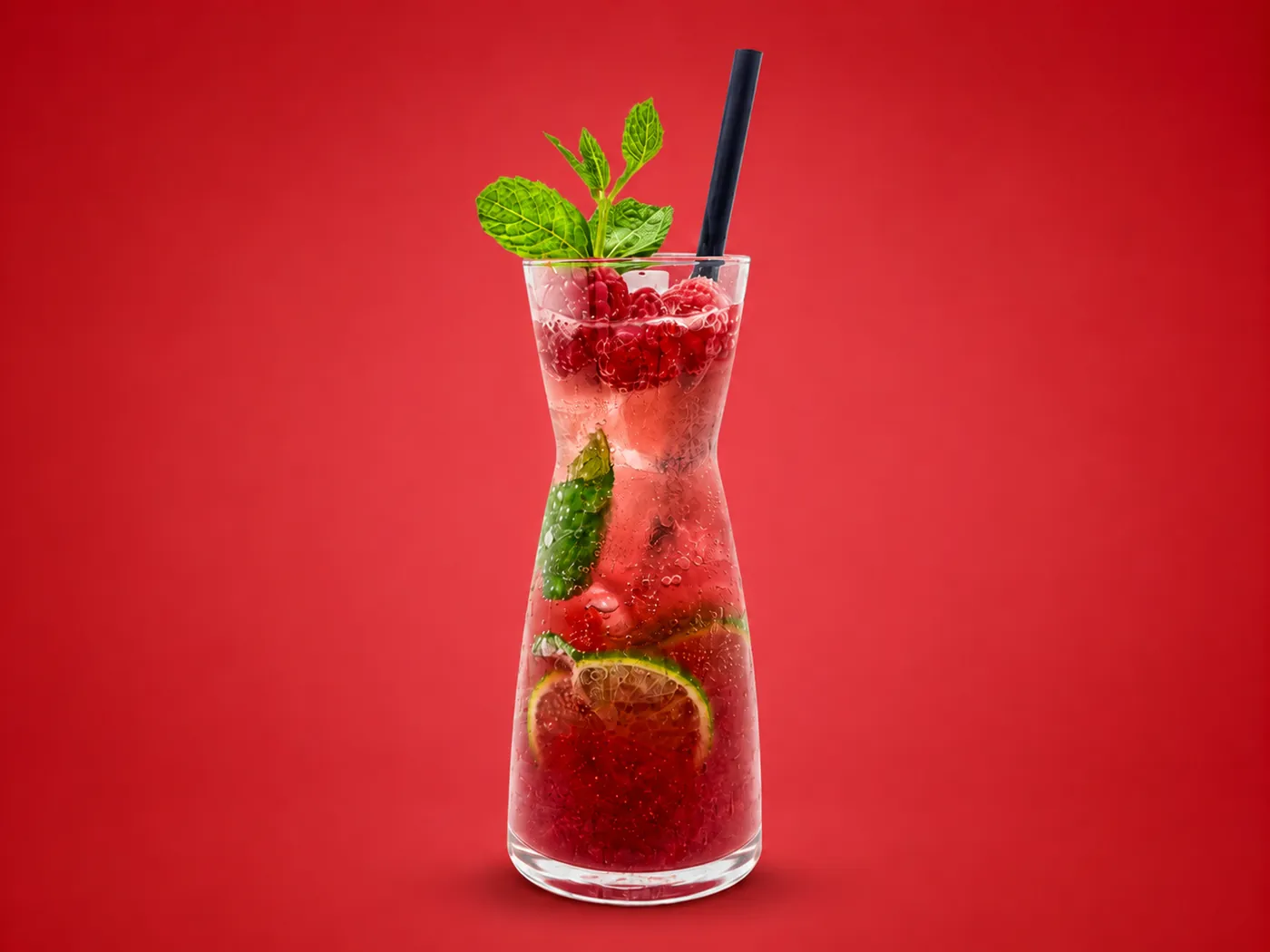 Hausgemachte Limonade Rotkus